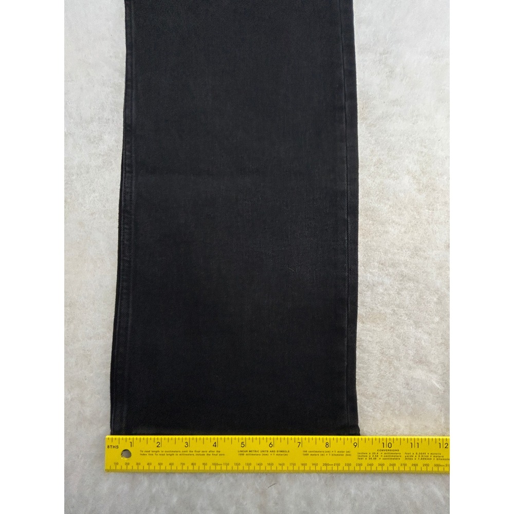 Banana Republic Jeans Womens 32 Regular High Rise 90s Straight Black NWT - Picture 16 of 16